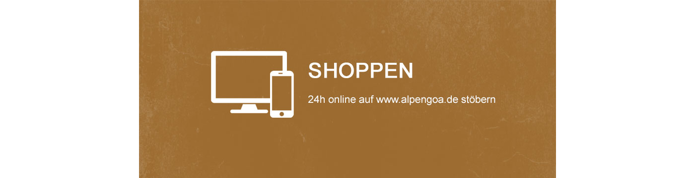 Entdecke unser ganzes Sortiment auf www.alpengoa.de