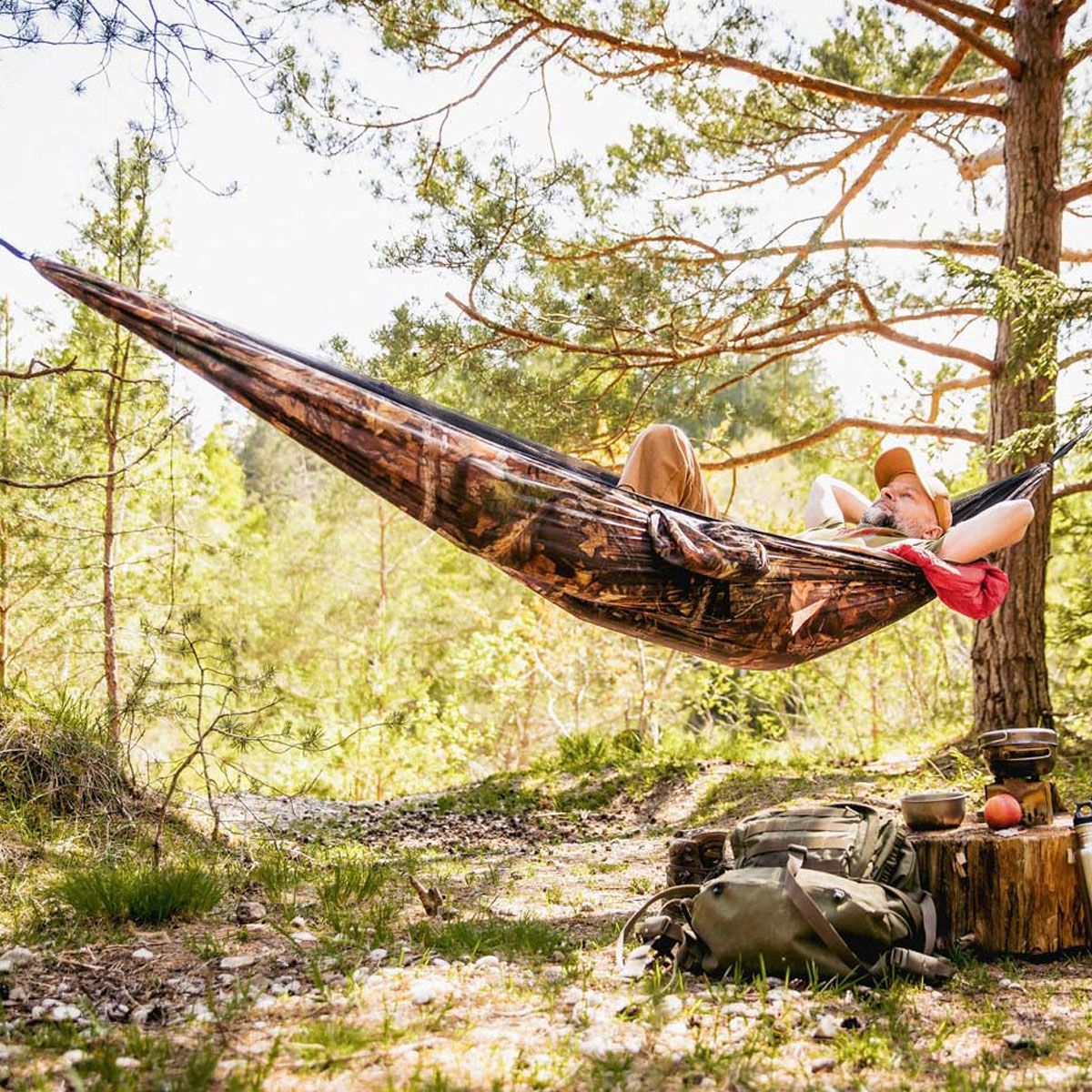 AS Moskito Traveller Reise Hängematte Camping Tropen Netz