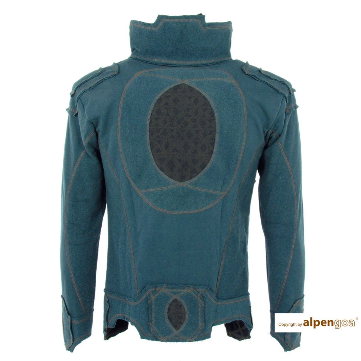 Goddess Jacke petrol hinten